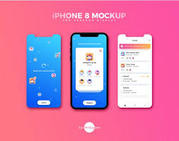 Free isometric iphone 12 pro max mockup psd. 25 Best Iphone 8 Mockups And Templates For Free Download Psd Sketch
