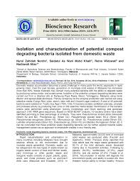 This method involves a questline that is o. Pdf Isolation And Characterization Of Potential Compost Degrading Bacteria Isolated From Domestic Waste