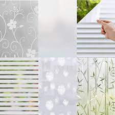 Bubble Free Frosted Window Self