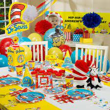 Dr Seuss 1st Birthday Ultimate Party Pack For 16 Birthday Party Packs Dr Seuss Birthday Party 1st Birthday Parties
