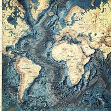 World Bathymetry Or Can You Think Of A Better Caption Geography Ocean Seafloor Ecology Geology Geodata Topographicmap Cool Captions Geology Map