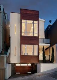 Affordable House Plans For Narrow Lots Modern Minimalist House Townhouse Designs Minimalist House Design