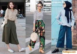 Tas gucci kulit sintetis dan kain kanvas (an6463). 10 Style Celana Kulot Yang Bisa Dicontek Tiap Hari Pas Buat Ngantor Dan Ngampus Yukepo Com
