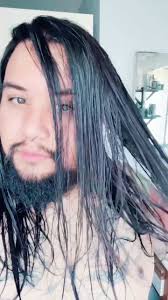 Gay Guy with A Blonde Beard and Long Hair