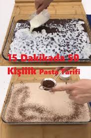 15 dakikada 50 kisilik pasta tarifi 2020 pasta tarifleri pasta tatli