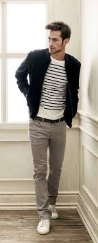 Black And White Striped Bomber Jacket Fall Monochrome Inspiration With A Black Bomber Jacket White With Black Striped Shirt Black Le Outfits With Striped Shirts Shirt Outfit Men Mens Winter Fashion