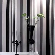 Wallpaper Sticker Dinding Walpaper Stiker Ruang Tamu Walpeper Tembok Kamar Tidur 3d Garis Salur Line Hitam Putih Gm552 Murah Lazada Indonesia