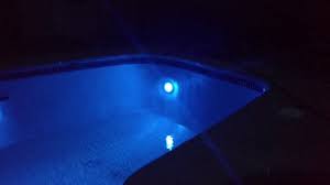 New Led Inground Pool Light Youtube