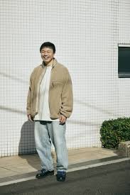 フリース ジャケット コーデ メンズ