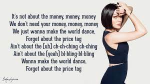 Cuando me doy cuenta de las locuras que. Jessie J Price Tag Lyrics Feat B O B Youtube