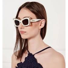 NEW LW40140U 25E, LOEWE SUNGLASSES CAT EYE LOEWE EYEWEAR