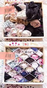 Remember the pvc pipe earlier for storing your hairdryer? Organize Your Underwear Drawer Cute Diy Projects