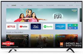 टेंशन का बोझ उतार देगा राजू कुली. Mi Tv 4a Pro 108 Cm Full Hd Android Led Tv With Amazon In Electronics