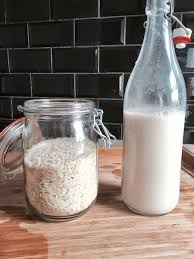 J Ai Teste Le Lait De Riz Maison Lait De Riz Maison Riz Au Lait Riz