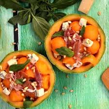Salade De Melon A L Italienne Recette Salade Melon Recettes De Cuisine Recette Melon
