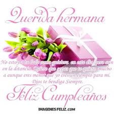 Feliz Cumpleanos Hermana Imagenes Feliz Cumpleanos