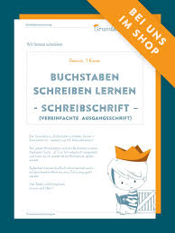 Andere argumente und lösungen sind ebenfalls denkbar. Schreibschrift Vereinfachte Ausgangsschrift