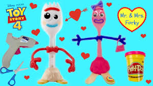He is a handcrafted toy from a plastic spork by bonnie anderson and insists that he's trash and not a toy. How To Make Mrs Forky Toy Story 4 Easy Tutorial Custom Mrs Forky Toy Story 4 Treasure Hunt Toys Youtube