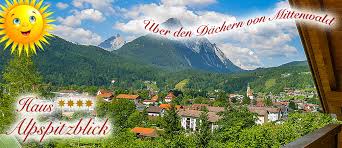 2244 meter über dem meer und in form eines überdimensionalen fernrohrs: Herzlich Willkommen Im Haus Alpspitzblick In Mittenwald Oberbayern Bei Familie Fischer Startseite Eine Komfortabel Und Gemutlich Eingerichtete 4 Sterne Ferienwohnung Erwartet Sie
