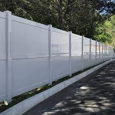 Add privacy and security to your outdoor space without compromising on strength, durability or style with our augusta™ 8 ft. 8 Augusta Vinyl Privacy Fence Weatherables