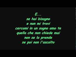 Benvenuti sul sito ufficiale di vasco rossi! Vasco Rossi E With Lyrics Youtube