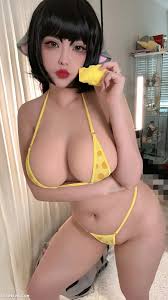 Model Hana Bunny (@squishubunny) in cosplay Jane Doe from Zenless Zone Zero  - 12 leaked photos from Onlyfans, Patreon, and Fansly - 96870