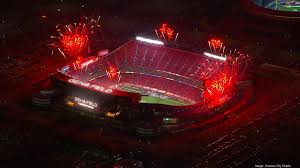 Build some home field advantage with this kansas city chiefs arrowhead brxlz stadium, and enjoy the beauty of your stadium whenever you want. Chiefs Ink Stadium Naming Rights Deal With Geha Kansas City Business Journal