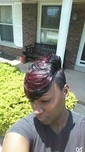 Short Quick Weave With Partial Leaveout Cute Hairstyles For Short Hair Curly Hair Styles Hair Styles