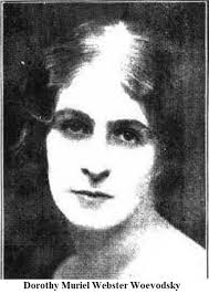 Dorothy Muriel “Brown Mouse” Webster Woevodsky (1888-1980)