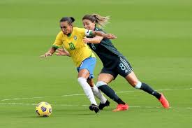 One of the top rivalries in international soccer will be written on friday when reigning copa america champs brazil take on lionel messi and argentina in. Usa Brazil Get Early Wins To Kick Off 2021 Shebelieves Cup