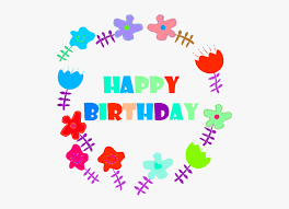 Abstract flower background vector art. Happy Birthday Greeting Flowers Happy Birthday Clipart Flower Hd Png Download Transparent Png Image Pngitem