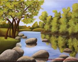 Whether you are just learning to paint, want to brush up on your skills, looking for awesome family projects or just curious about making art, there is something here for you!! Simple Nature Paintings