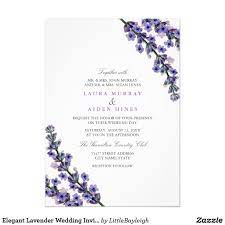 Elegant Lavender Wedding Invitation Zazzle Com Lavender Wedding Invitations Lavender Wedding Floral Wedding Invitations