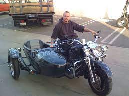 Custom Motorcycle And Side Car Sidecar Motorcycle Custom Motorcycle