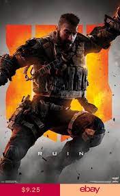 Call Of Duty Black Ops 4 Ruin Poster 22x34 Video Game 17001 Call Of Duty Call Of Duty Black Ops 3 Call Of Duty Black