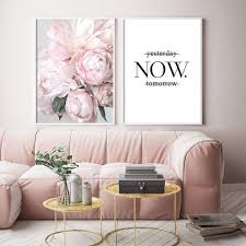 Inspirational Pink Peony Wall Art House Of Andaloo Home Decor House Of Andaloo With Images Pink Living Room Decor Living Room Decor
