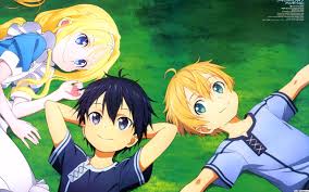 Sword Art Online Alicization Kirito Alice Zuberg Eugeo Sword Art Online Alicization Animated Wallpaper V2 W Sword Art Online Season Sword Art Sword Art Online