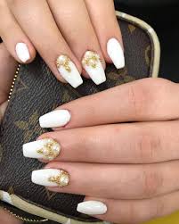Uñas acrilicas blanco y negro algunos. Https Xn Decorandouas Jhb Net Unas Blancas