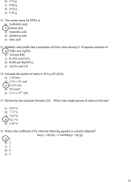 Complete set of class lecture final exam. General Chemistry 2 Final Exam Questions And Answers Pdf Previous Final Exams
