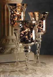 Well, this is perfect for you. 3 Silver Mercury Glass Pedestal Candle Holders 16 14 12 Quick Candles