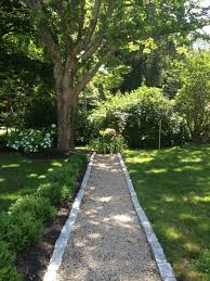 Crushed Stone Walkway Stone Walkway Stone Landscaping Landscaping With Rocks