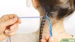 How To Braid Your Hair With Thread 12 Steps With Pictures Braids hairstyles have existed since time in memorial and women are still adopting these hairstyles here are three types of braids with inserts. how to braid your hair with thread 12