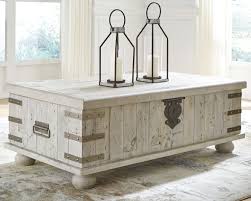 Carynhurst Coffee Table With Lift Top Ashley Furniture Homestore Coffee Table Farmhouse Furniture Farmhouse Coffee Table Decor