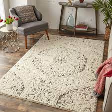 I wanted a farmhouse look and so i ordered this rug for my dining area. Gray Farmhouse Rug 9x12 Novocom Top