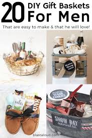This 'cuddle for two' gift basket is great for anniversaries, date nights or even valentine's day welcome him or her to the family with this hello world basket idea from little inspiration. Gift Baskets For Men 20 Diy Gift Baskets For Him That He Will Love