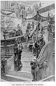 The most important woman in alexander's life was his mother olympias, but barsine and roxana. Roxana Wikipedia