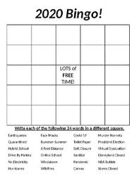 Maybe you would like to learn more about one of these? 2020 Bingo Covid 19 Card By Monica Cox Teachers Pay Teachers