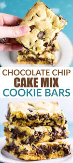 Cake Mix Cookie Bar Recipe Cake Mix Cookie Bars Cookie Bar Recipes Easy Desserts