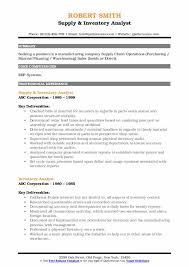 This type of inventory template is an inventory report template in word and pdf formats that contains an ultimate abstract of profits and losses in specific duration, particularly the items utilized and supplies of the product as well as a product itself. Inventory Analyst Resume Samples Qwikresume