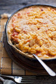 Baked Mac And Cheese With Tomatoes Recipe Baked Mac Baked Mac N Cheese Tomato Recipes